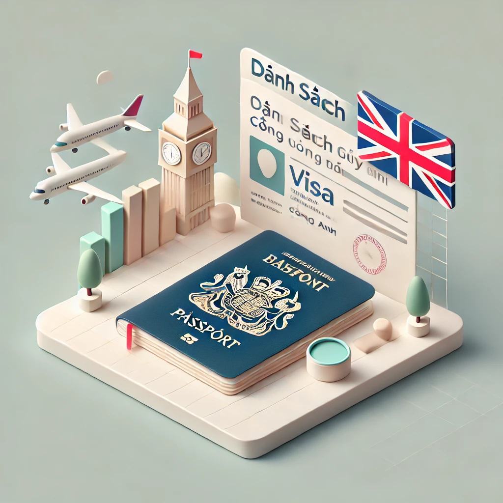 Giấy Tờ Cần Chuẩn Bị Khi Xin Visa Công Tác Anh